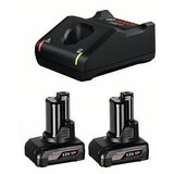 Bosch 2 x akumulator GBA 12V 6,0 Ah + punjač GAL 12V-40, starter set | ePonuda.com