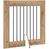 Vrata za pse s postoljem 4 pcs Hrast artisan 80 x 80 cm | shoptok.hr