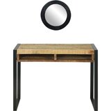  Toaletni stol Smeđa 100 x 50 x 75 cm Čvrsto drvo manga | shoptok.hr