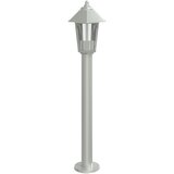  Vanjska podna svjetiljka srebrna 80 cm od nehrđajućeg čelika | Eponuda.com