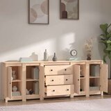  Komoda 230x35x80 cm trdna borovina, (20955363) | Shoptok.si