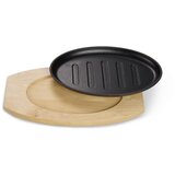 Echtwerk SET PONEV Oval mit Grillstreifen lito železo 4-delni | Shoptok.si