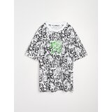 Sinsay Majica s uzorkom loose fit | shoptok.hr