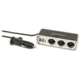 3x Avto vtičnica razdelilec in 2x USB priklop, (20378469)