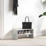  Stalak za cipele koji se može složiti beton sivi 60x30x30,5 cm | shoptok.hr