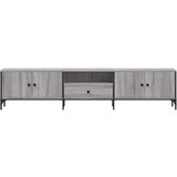 TV omarica s predalom siva sonoma 200x25x44 cm inženirski les | Shoptok.si