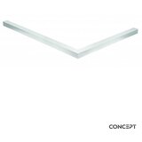 Copen Gredica za tuš kabinu 100x80 bela C-10-100WD desno | Eponuda.com