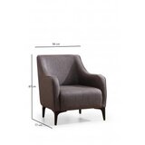 Atelier Del Sofa fotelja belissimo dark grey