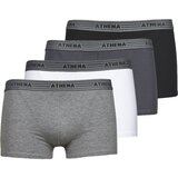 Athena boksarice BASIC COTON X4 Večbarvna Cene