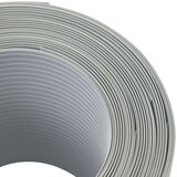  Vrtna platna za zasebnost 10 kosov svetlo siva 252,5x19 cm PVC | Shoptok.si