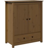 Maison Chic Komoda - Predalnik medeno rjava 83x41,5x100 cm trdna borovina, (21717836) Cene
