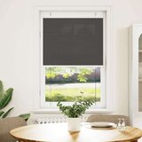 vidaXL Plisirana roleta crna 80x150 cm širina tkanine 79,4 cm | shoptok.hr