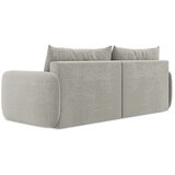 Makamii Svijetlo siva sklopiva/s prostorom za odlaganje sofa 238 cm Kalena – | shoptok.hr