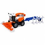  Agricultural Combine Harvester with Header and Plow Farmer Figures Horse Lights Sounds 4 pcs. | Shoptok.si