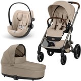 Cybex kolica 3u1 Balios 2026 komplet almond beige 526001193, 522005267, 520003353, 526001349 Cijene