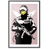  Plakat - Policeman 21x30 Crni okvir s margom | shoptok.hr