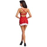 Cottelli - božična mini obleka (rdeča) | Shoptok.si