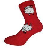 Socks Bmd ženske termo sokne art.081 crvene Cene