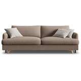 Micadoni Smeđe-siva sklopiva/s prostorom za odlaganje sofa 233 cm Naomi – | shoptok.hr