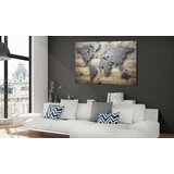  Slika na plutenoj podlozi - Silver World [Cork Map] 60x40 | shoptok.hr