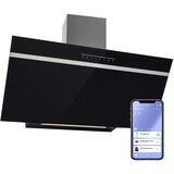 Klarstein Ava 90, kuhinjska napa, 90 cm, stenska, WiFi, A++, 515 m³/h, zaslon na dotik Cene