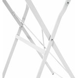 Bistro Stol Bijelo Ø 50 x 71 cm Čelik s prahom | Eponuda.ba