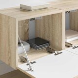 TV zidni ormar 2 pcs Sonoma 39 x 31 x 29,5 cm Konstruirano drvo | Eponuda.com
