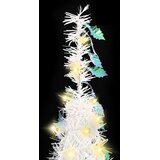  Umjetno božićno drvce 50 LED žarulja bijelo 120 cm | shoptok.hr