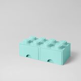 Lego Mint zelena škatla za shranjevanje z dvema predaloma LEGO® | Shoptok.si