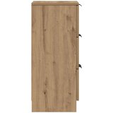  Komoda Artisan hrast 30x30x70 cm izrađeno drvo | shoptok.hr