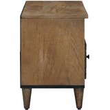 TV ormar s ladicama Smeđa 100 x 33,5 x 46 cm Čvrsto drvo manga | Eponuda.ba