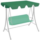 vidaXL Streha za vrtno gugalnico zelena 188/168x110/145 cm Cene
