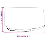  Navlake za vrtni namještaj 2 kom s 10 ušica Ø 230x90 cm okrugle | Eponuda.ba