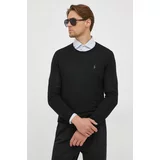 Polo Ralph Lauren Volnen pulover moški, črna barva
