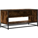 TV ormarić boja hrasta 91x40x46 cm konstruirano drvo i metal | shoptok.hr