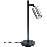 Sollux Lighting Namizna svetilka WINX črna/krom, (21347158) | Shoptok.si