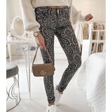 Gemre Black and graphite women's pants Alia | shoptok.hr