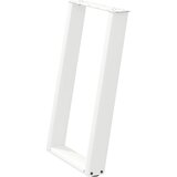  Noge za blagovaonski stol U-oblik 2 kom Bijele 60 x (72-73) cm Čelik | shoptok.hr
