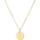 IZMAEL Ogrlica Abeceda - B / Zlata | Shoptok.si