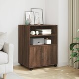  Pokretni ormarić boja hrasta 60x48x81 cm konstruirano drvo | shoptok.hr