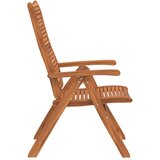  Vrtni naslonjači 6 kom 56 x 72 x 107 cm masivno bagremovo drvo | shoptok.hr