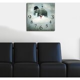 Wallity zidni sat Msk-30, 40x40 cm Cene