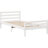  Okvir kreveta bez madraca bijeli 100x200 cm konstruirano drvo | shoptok.hr