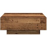  Stolić za kavu od starog drveta 80x80x31 cm od inženjerskog drva | shoptok.hr