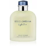 Dolce & Gabbana Light Blue Pour Homme toaletna voda za moške 200 ml