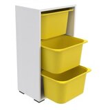 Hanah home višenamenska polica bronz 3D white yellow | ePonuda.com