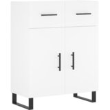  Visoka komoda bijela 69,5x34x180 cm konstruirano drvo | shoptok.hr