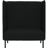 vidaXL visoka sofa Crna 109x56x121 cm Tkanina | shoptok.hr