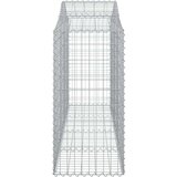  Lučne gabionske košare 11kom 200x50x100/120cm pocinčano željezo | shoptok.hr