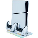 Bigben PS5 SLIM polnilna postaja z ventilatorjem | Shoptok.si